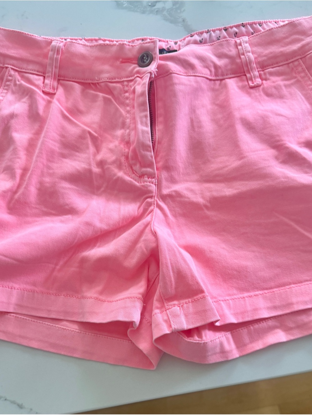 High-Waist Pink Summer Shorts for Women